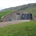 Entrance to buried powerhouse